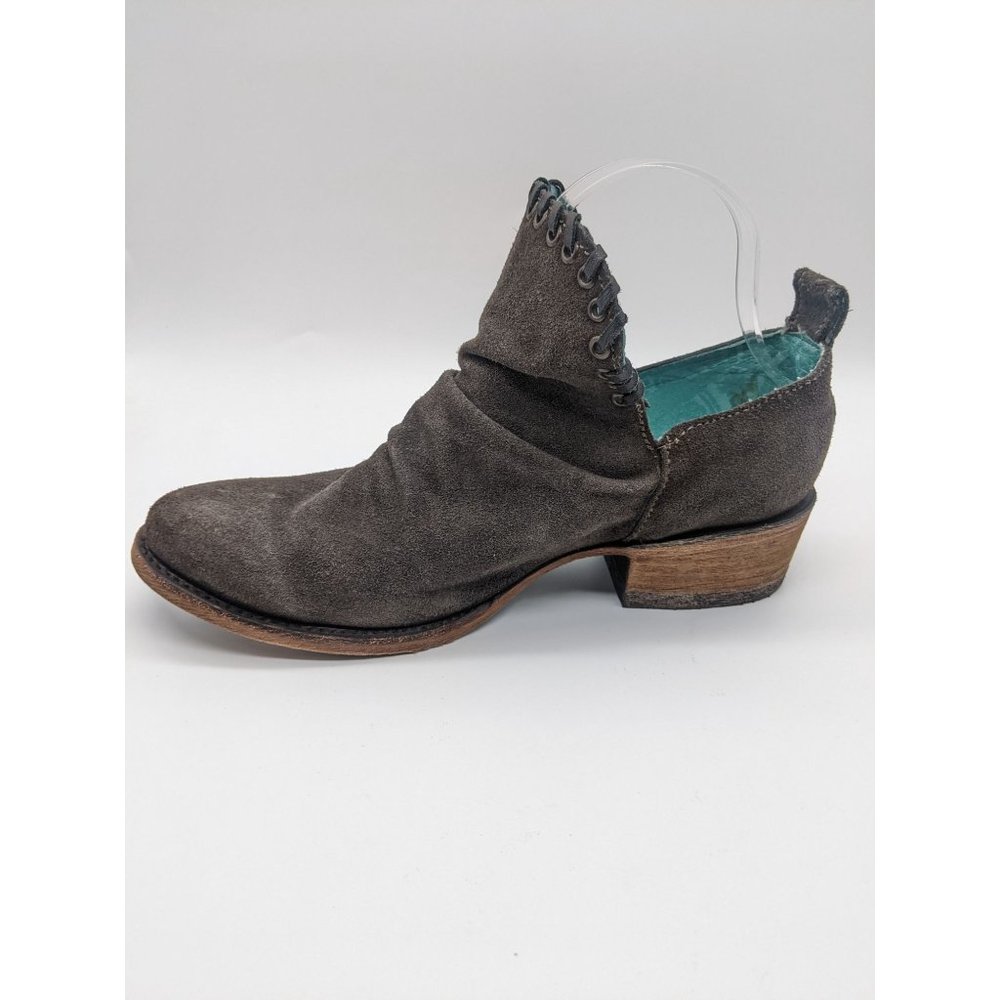 Corral Boots Smoke Woven Ankle Boots 8.5 - Picture 5 of 11